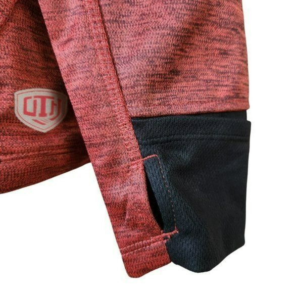 CHICAGO BLACKHAWKS 'Old Time Hockey' OTH Newbury Collection 1/4 Zip Hoodie - Picture 3 of 11